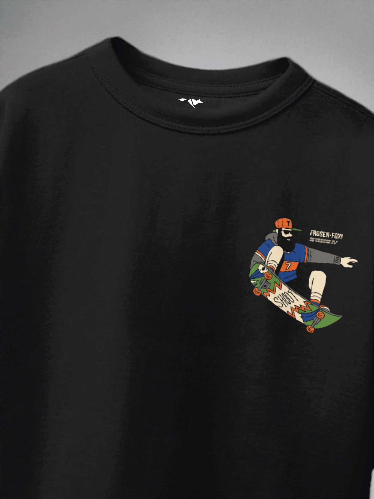 Boys Graphic Print Pure Cotton Oversized T Shirt