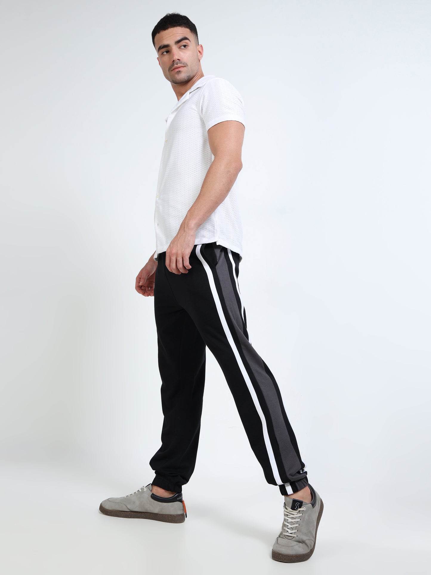 Stylish Men’s Black Joggers | All-Day Comfort | Loungewear & Street Style