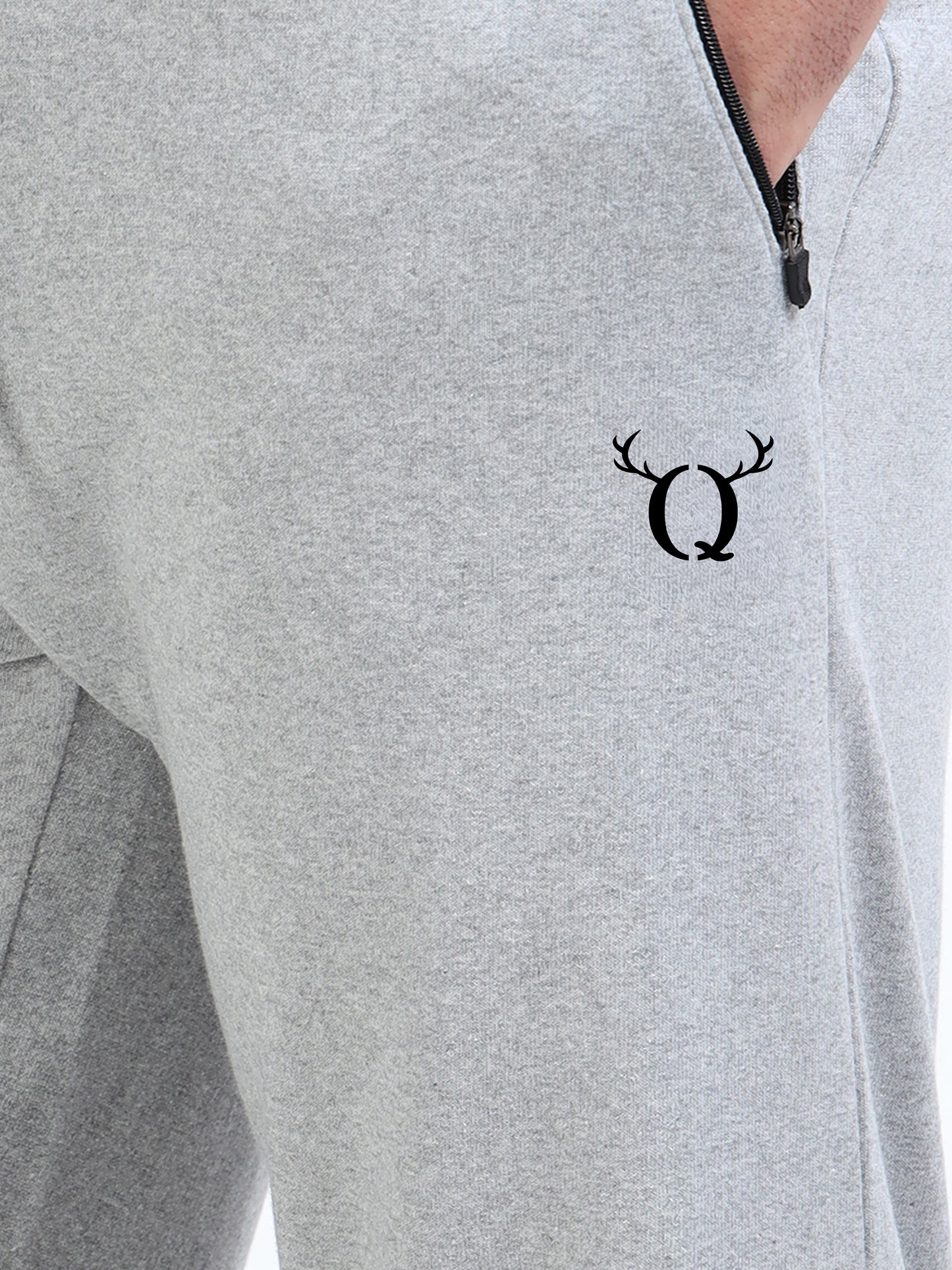 Men Mid-Rise Color-Blocked Joggers