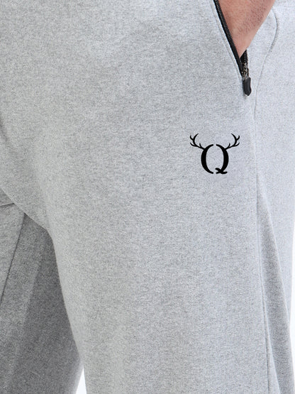 Men Mid-Rise Color-Blocked Joggers