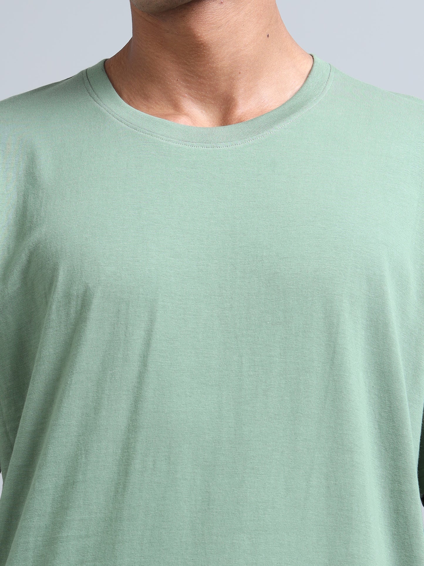 Men’s Casual Oversized Tee – Keep On Moving Print | Cotton Streetwear T-Shirt