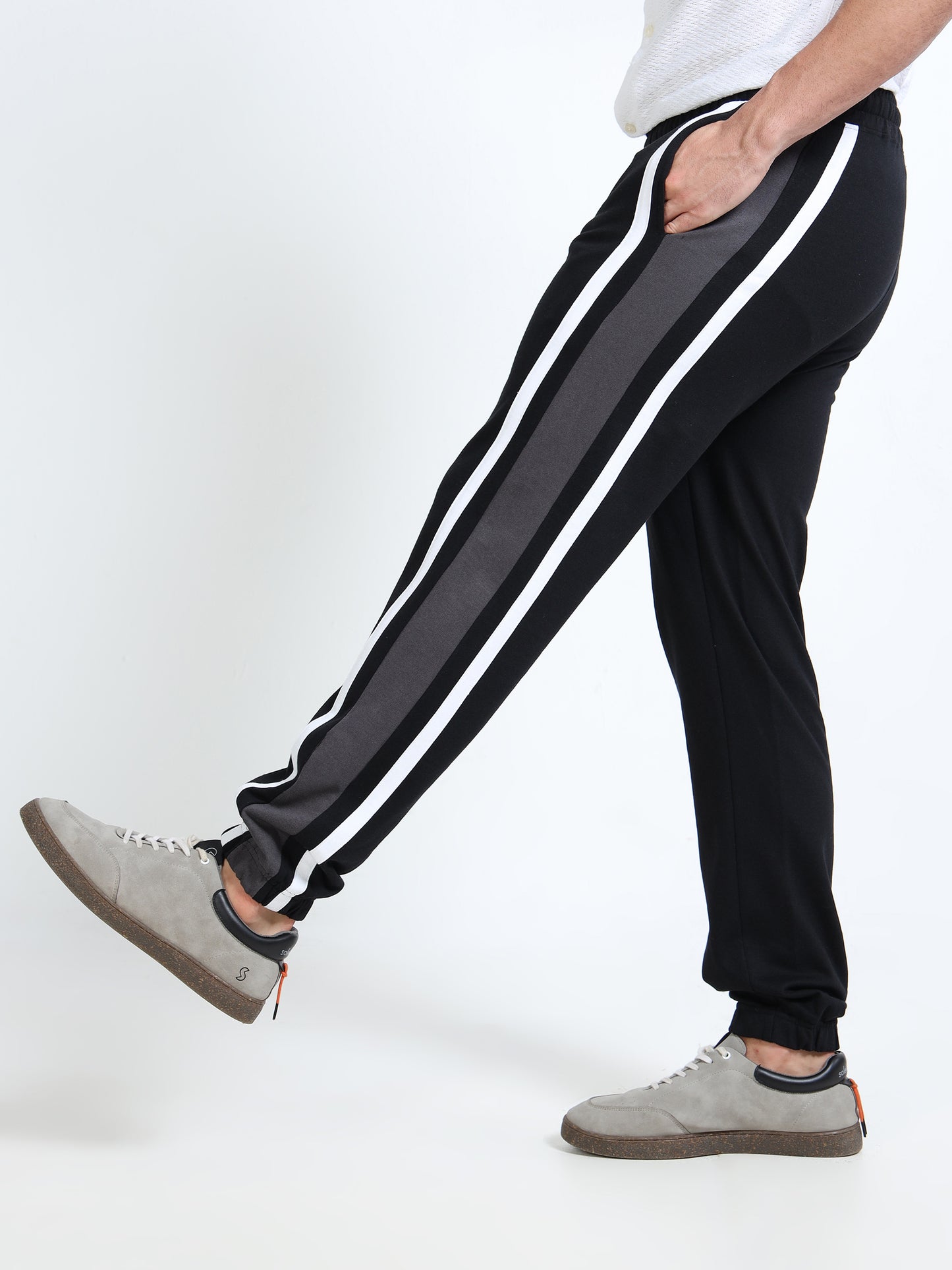 Stylish Men’s Black Joggers | All-Day Comfort | Loungewear & Street Style