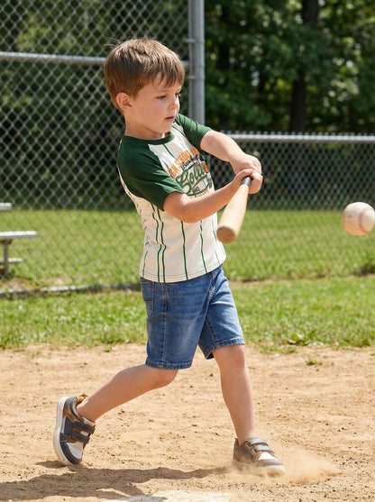 All-Star Kids Baseball T-Shirt – Sporty Varsity Style Summer Tee