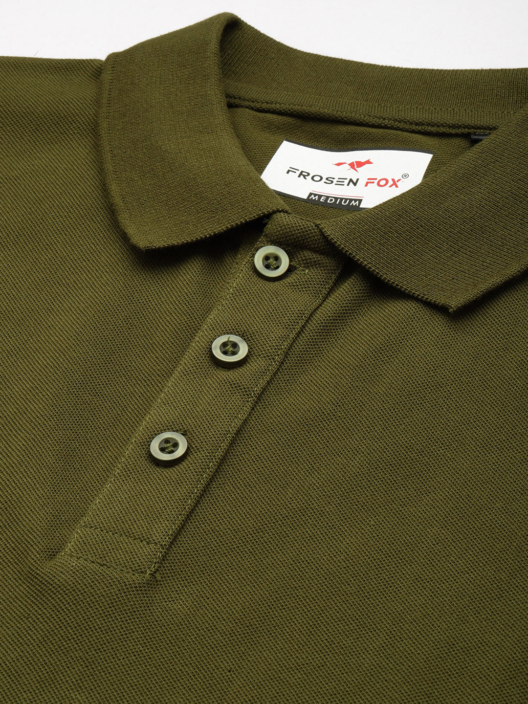 Men’s Classic Solid Cotton Polo T-Shirt