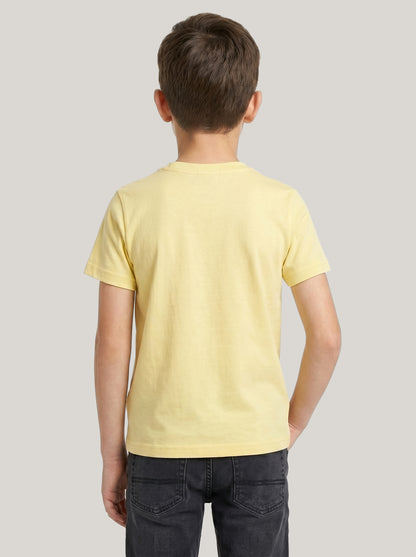 Kids' Yellow Fox Graphic Printed T-Shirt | Casual Everyday Wear