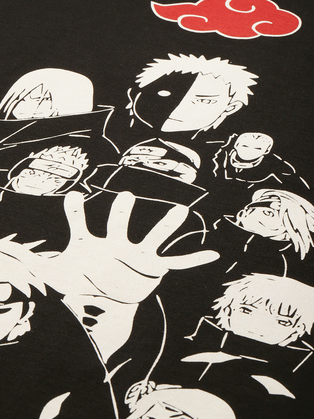 Men's Black Graphic Print T-Shirt | Casual Streetwear