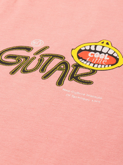 Men's Pink Graphic Print Oversized T-Shirt | Casual Streetwear