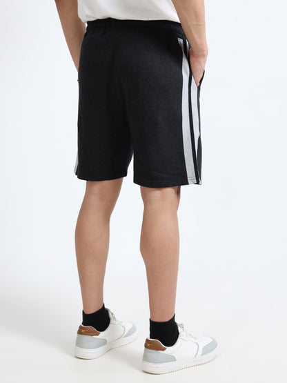 Men’s Navy Casual Shorts | Premium Cotton Blend Regular Fit Comfortable Summer Shorts