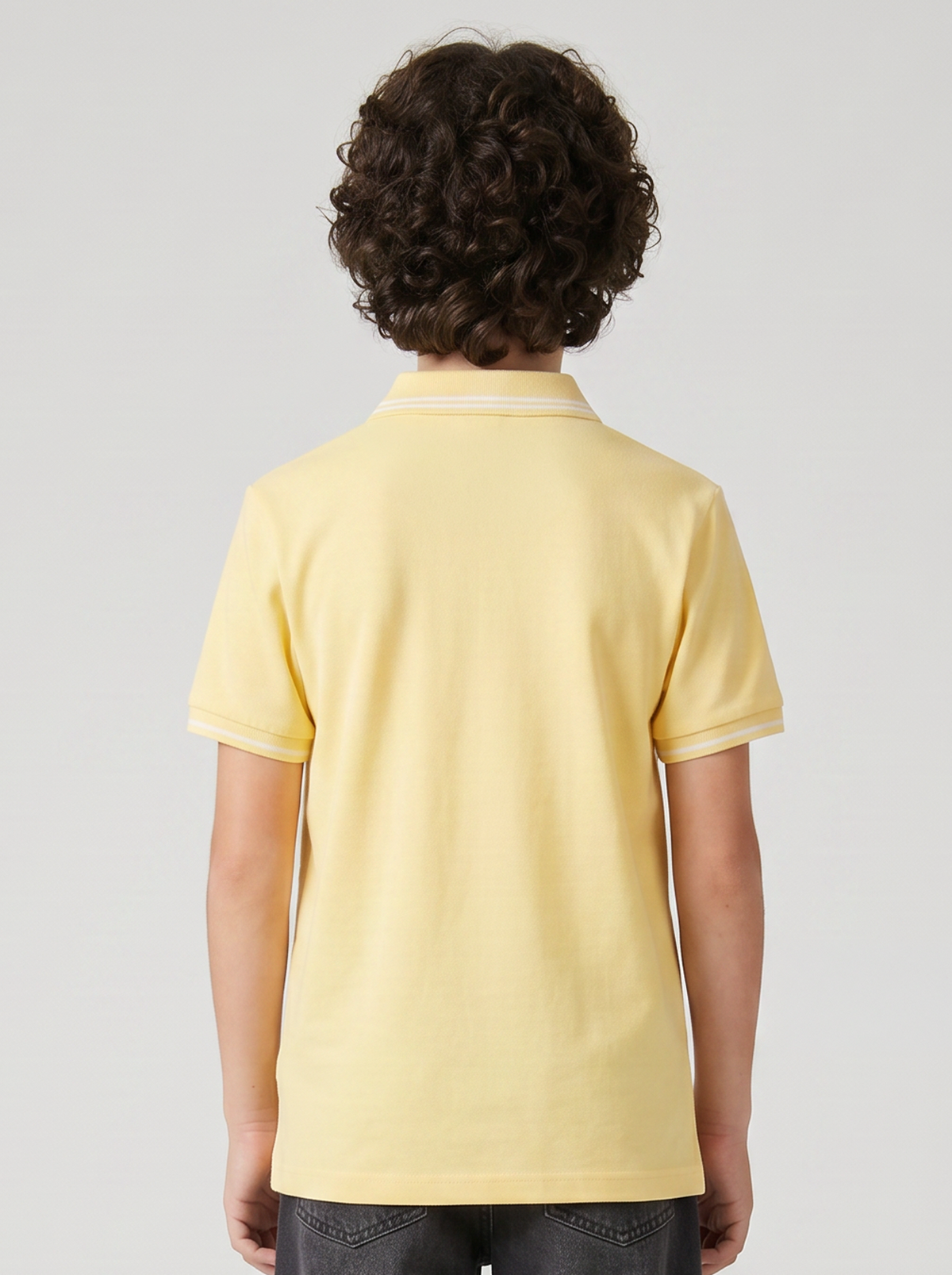 Kids' Light Blue Polo T-Shirt with Logo Print | Casual Everyday Wear  Description