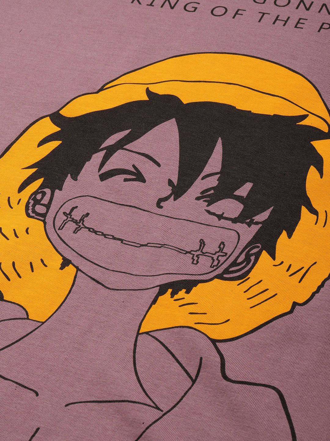 Men's Mauve Purple Graphic Print T-Shirt | Casual Streetwear