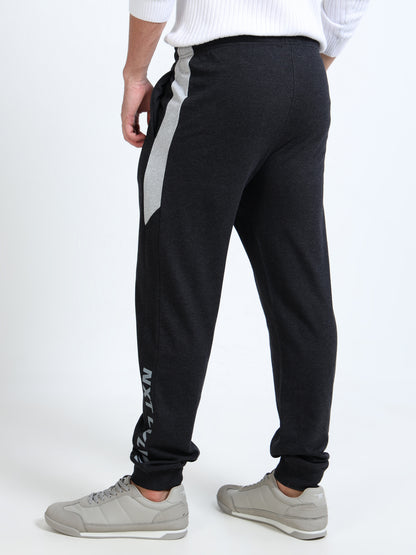 Men’s Charcoal Regular Fit Joggers | Cotton Blend | All-Day Comfort & Casual Wear