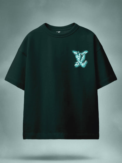 Boys Graphic Print Pure Cotton Oversized T Shirt