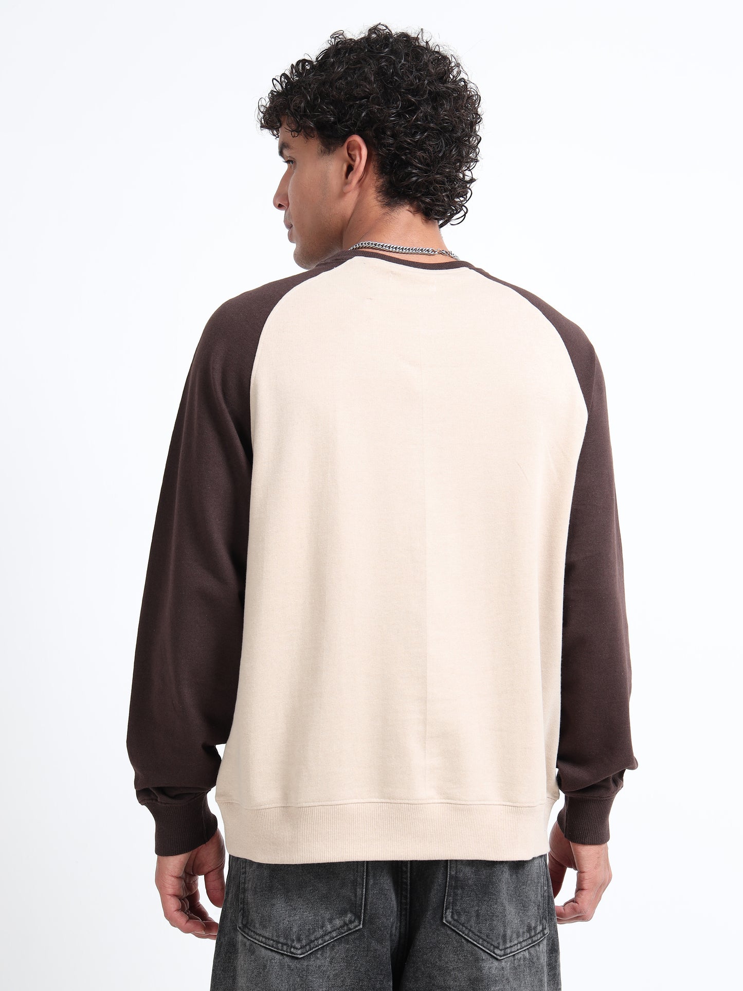 Men’s Raglan Sleeve Sweatshirt – Savage Squad Print | Stylish Casual Wear