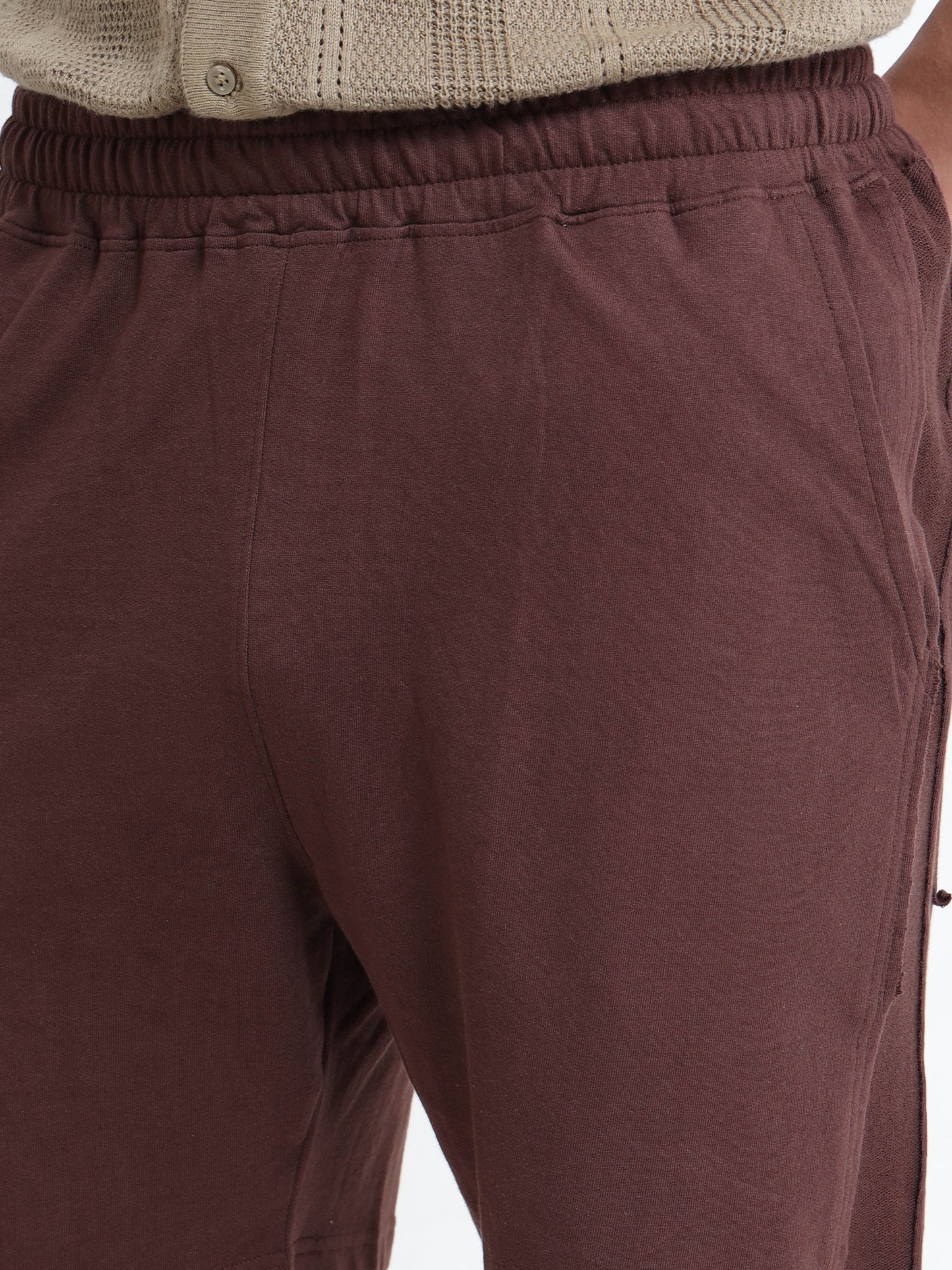 Men’s Brown Cargo Casual Shorts | Premium Cotton Blend Regular Fit Multi-Pocket Comfortable Summer Shorts