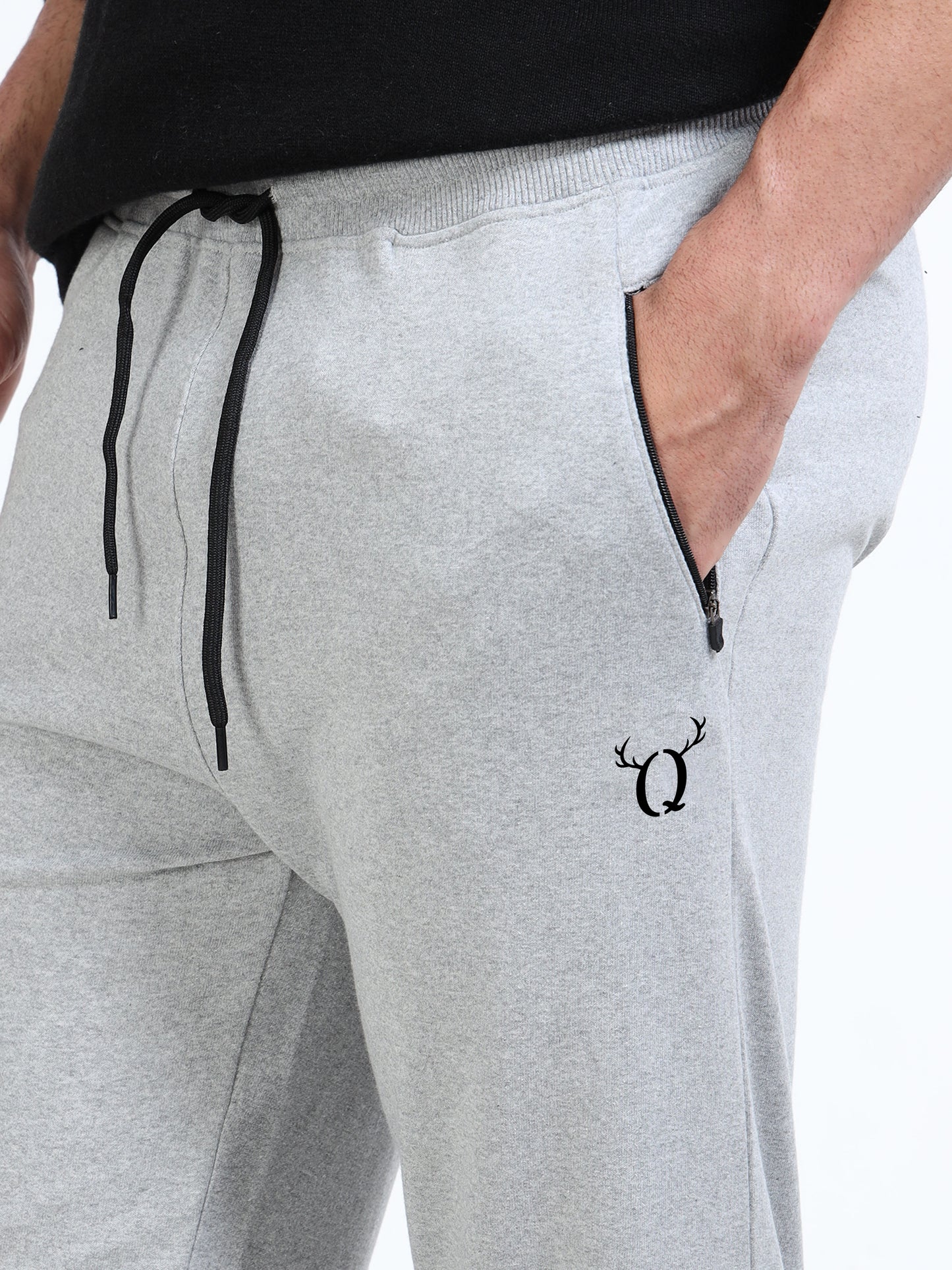 Men Mid-Rise Color-Blocked Joggers