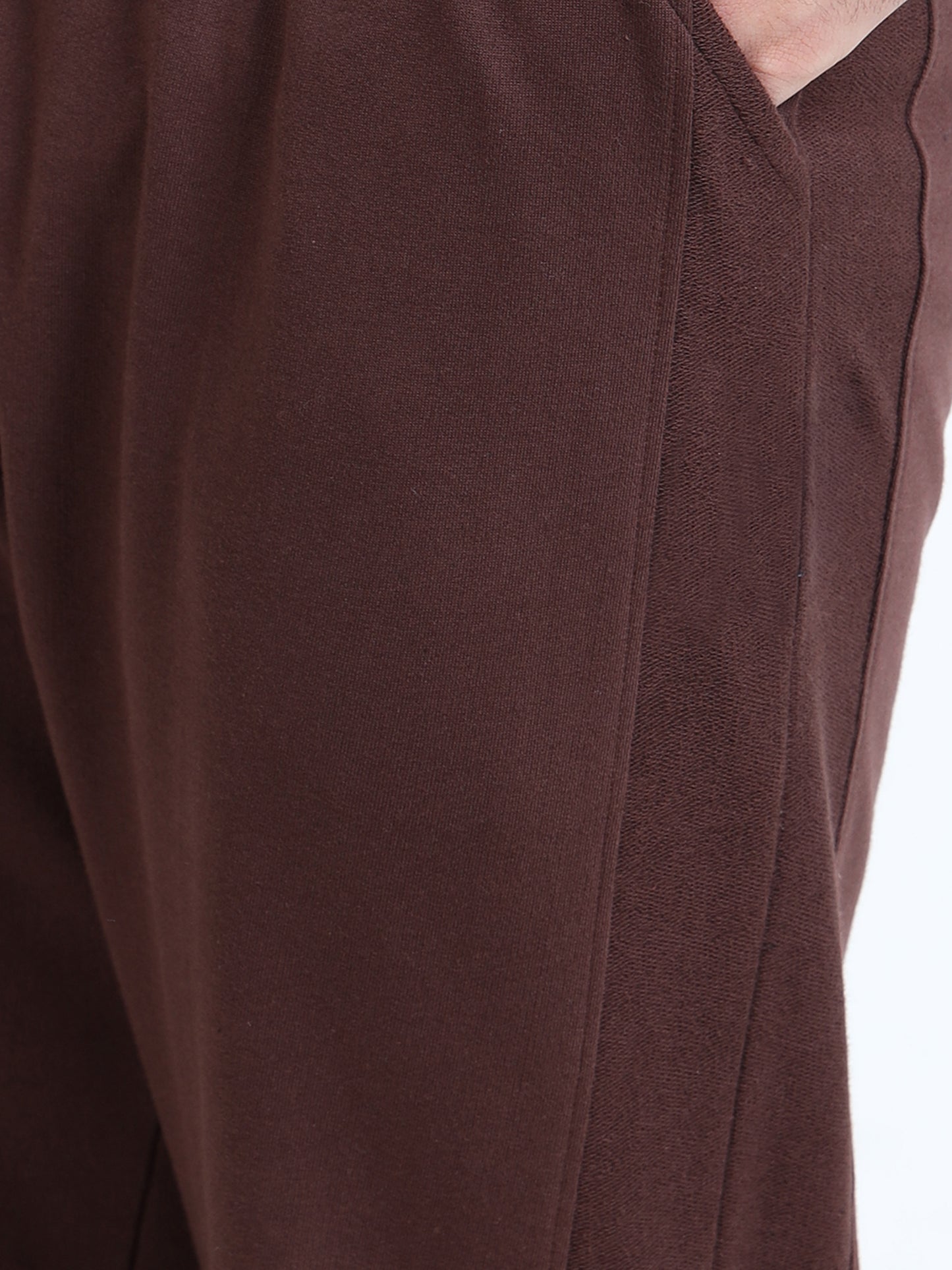Stylish Men’s Brown Joggers | Regular Fit | Elasticated Waistband | Everyday Comfort