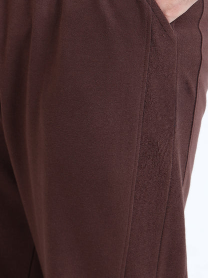 Stylish Men’s Brown Joggers | Regular Fit | Elasticated Waistband | Everyday Comfort