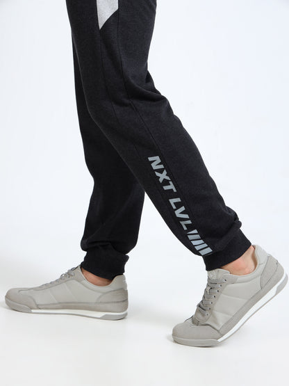 Men’s Charcoal Regular Fit Joggers | Cotton Blend | All-Day Comfort & Casual Wear