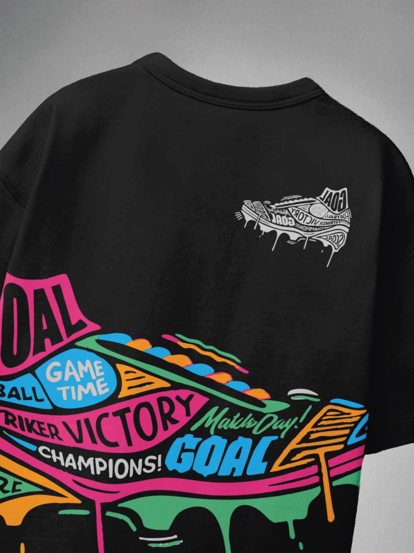 Boys Graphic Print Pure Cotton Oversized T Shirt