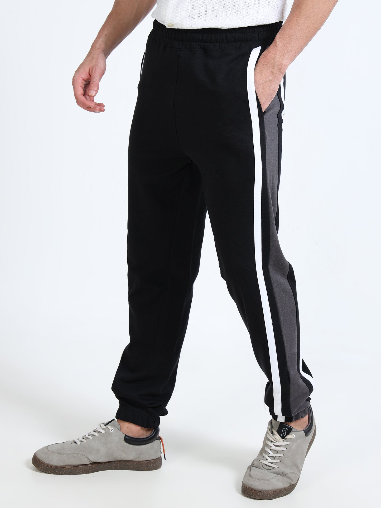 Stylish Men’s Black Joggers | All-Day Comfort | Loungewear & Street Style