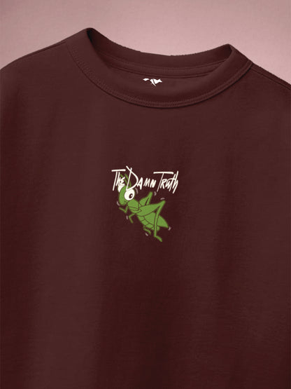 Boys Graphic Print Pure Cotton Oversized T Shirt