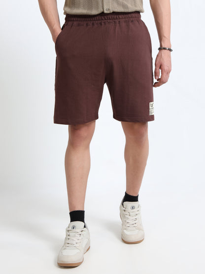 Men’s Brown Cargo Casual Shorts | Premium Cotton Blend Regular Fit Multi-Pocket Comfortable Summer Shorts