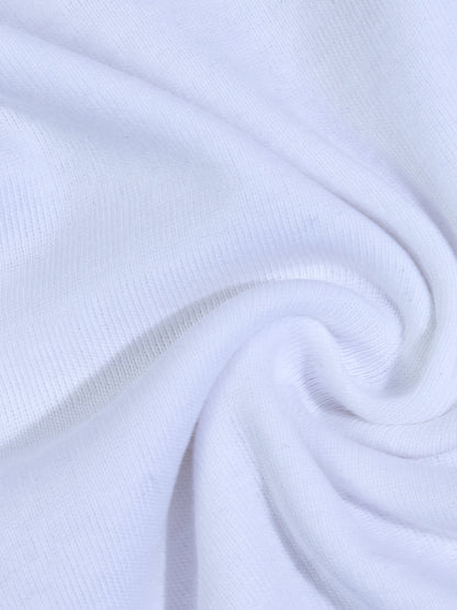 Men’s Cotton Vest  White –  Sleeveless Slim Fit Innerwear & Casual Vest