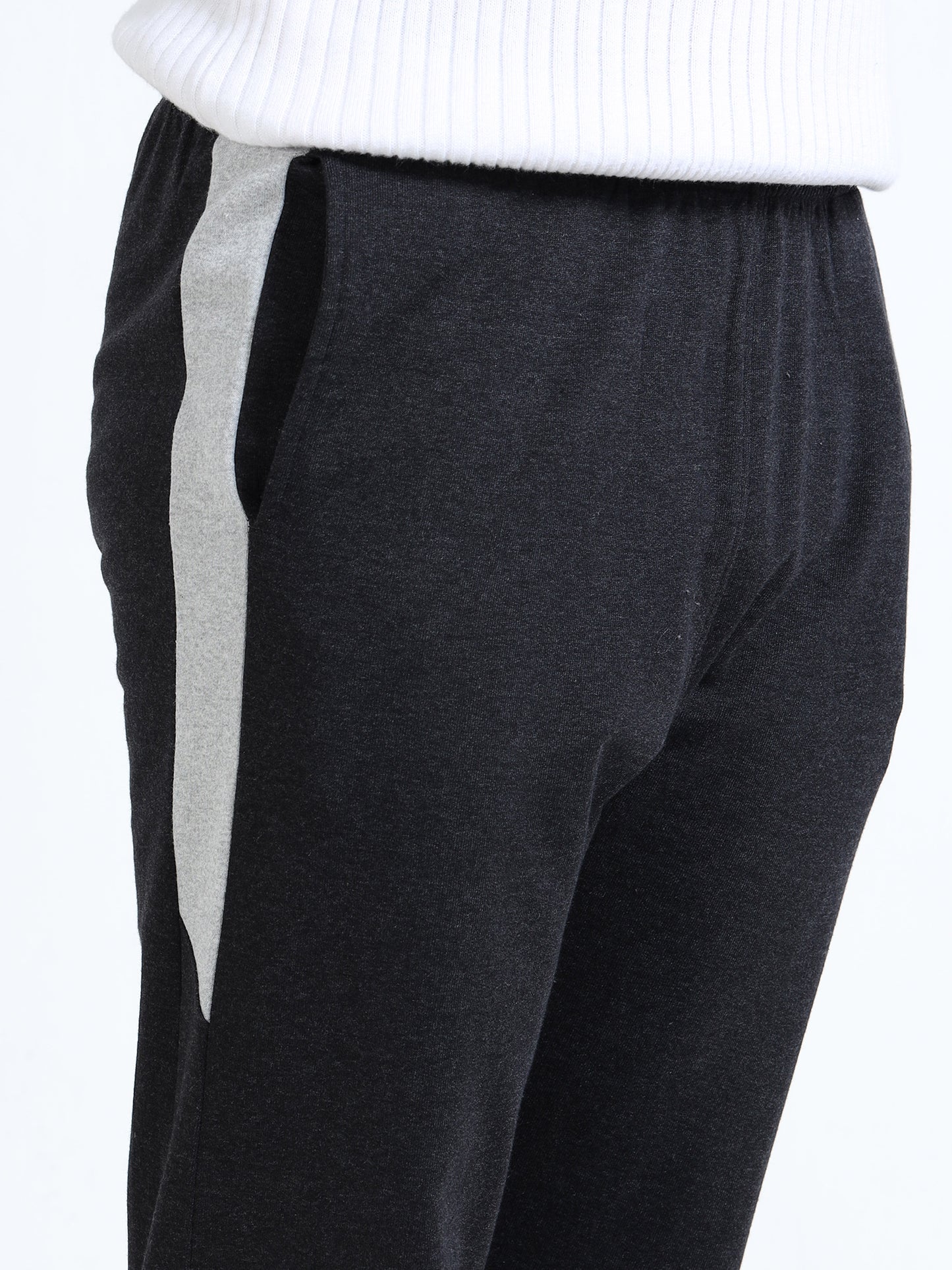 Men’s Charcoal Regular Fit Joggers | Cotton Blend | All-Day Comfort & Casual Wear