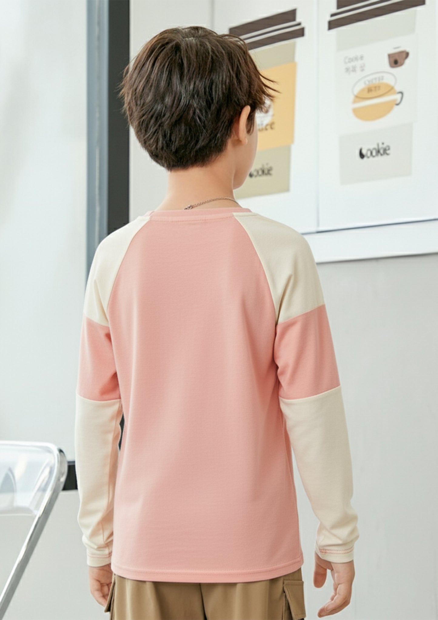 Boys Printed Full-Sleeve Cotton T-Shirt