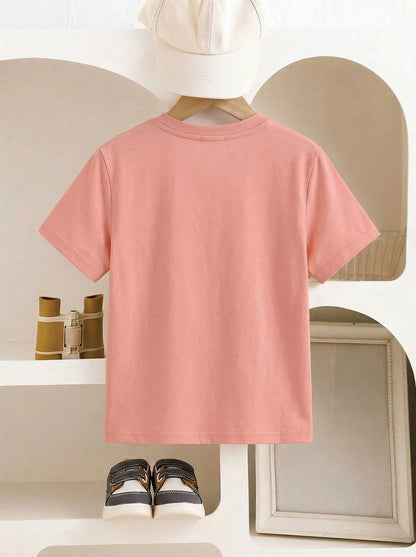Happy Fox Kids Cartoon T-Shirt – Cute & Playful Graphic Summer Tee