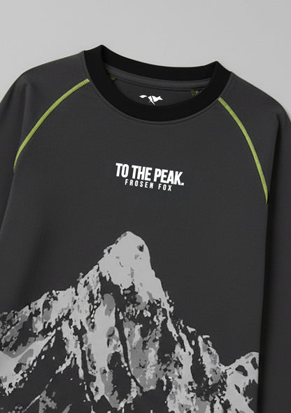 Boys Printed Round Neck Full-Sleeve T-Shirt