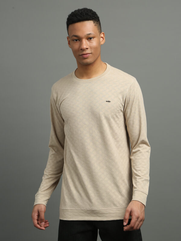 Full sleeve Self design Sweatshirts FF-1015 - Image 2