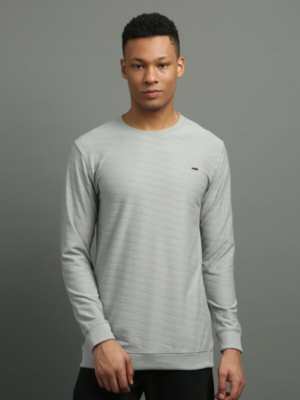 Full sleeve Self design Sweatshirts FF-1015 - Image 3