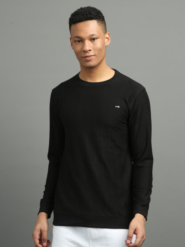 Full sleeve Self design Sweatshirts FF-1015 - Image 4