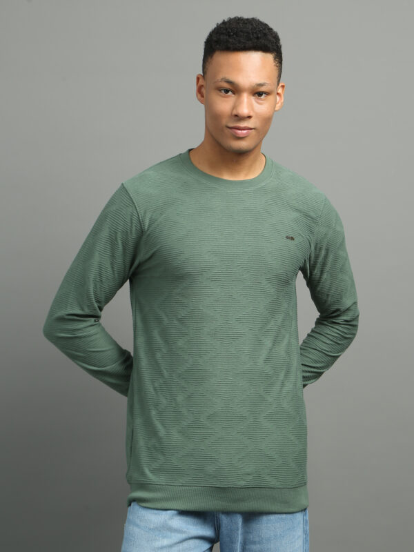 Full sleeve Self design Sweatshirts FF-1015 - Image 5