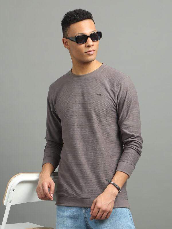 Full sleeve Self design Sweatshirts FF-1015 - Image 6