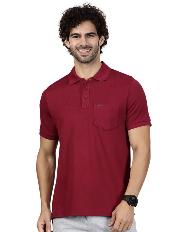 Airtex Casual Collar T-shirt With Pocket FF-1004 - Image 3
