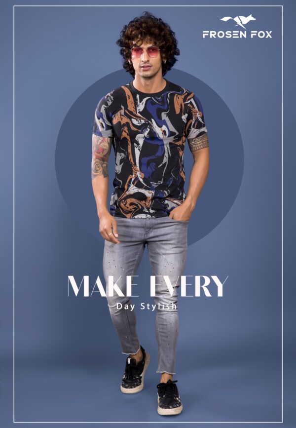Men's All Over Print Tshirt - Image 4