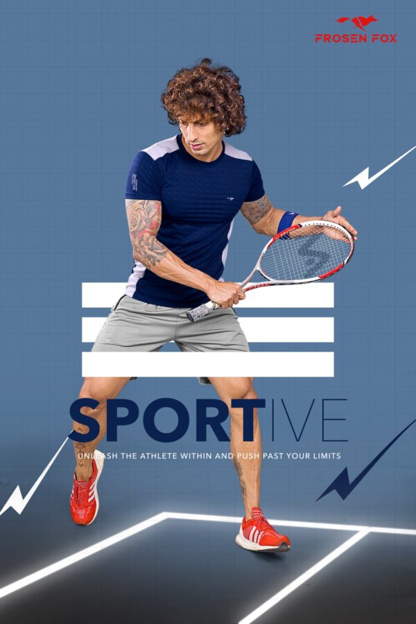 Men's cut and sue sports wear