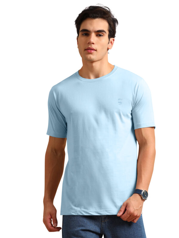 Men's Cotton Embroidery Tshirt BL-06 - Image 2