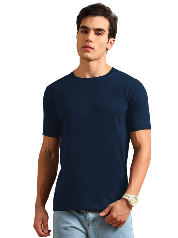Men's Cotton Embroidery Tshirt BL-06 - Image 7