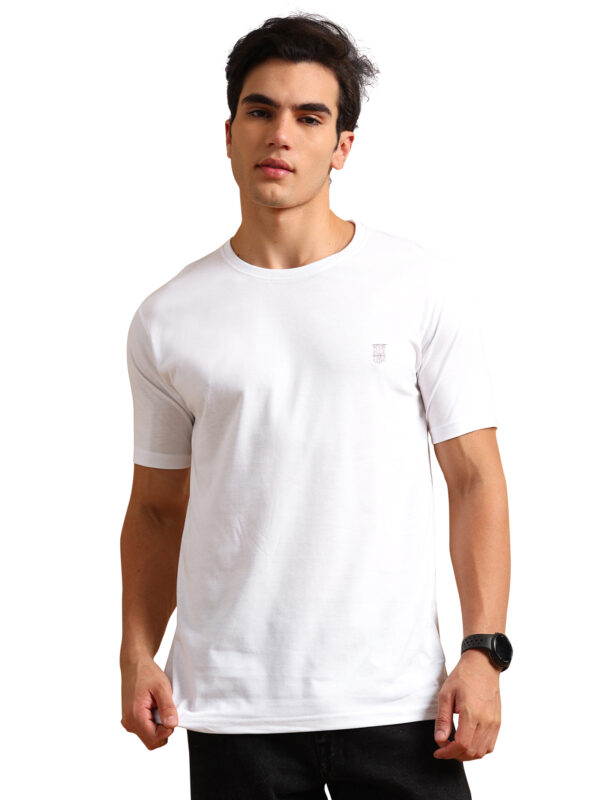 Men's Cotton Embroidery Tshirt BL-06 - Image 8