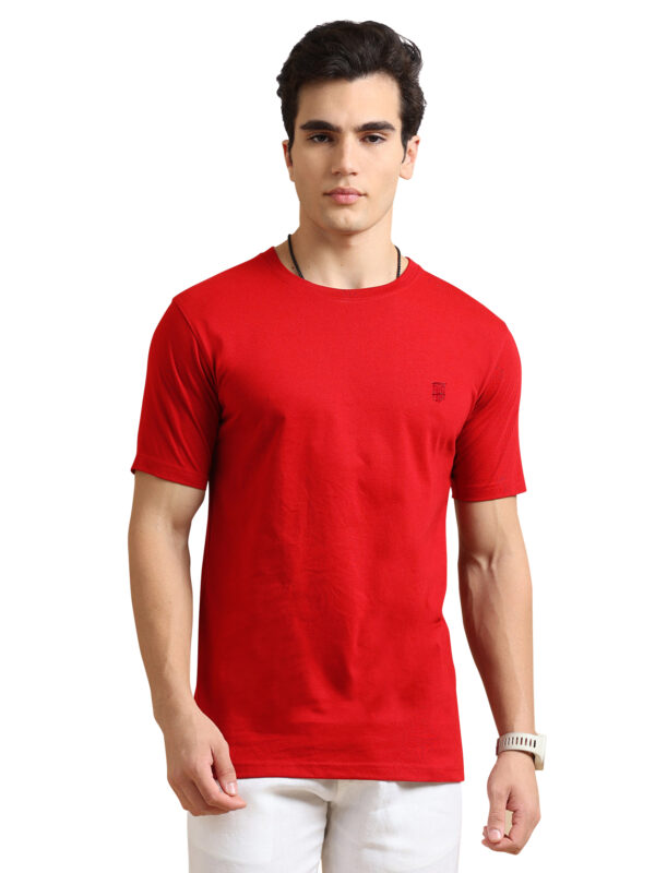 Men's Cotton Embroidery Tshirt BL-06 - Image 4