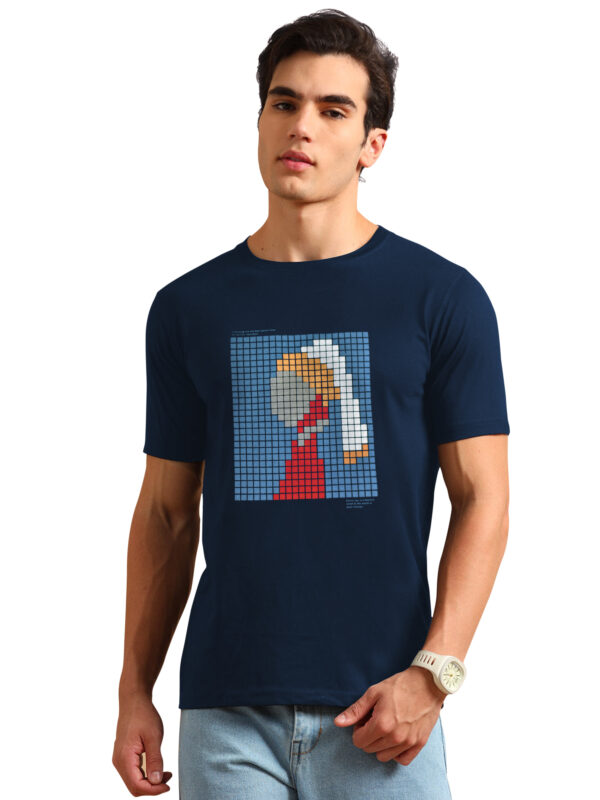 Cotton Graphic Print Men's Tshirt BL-10 - Image 6