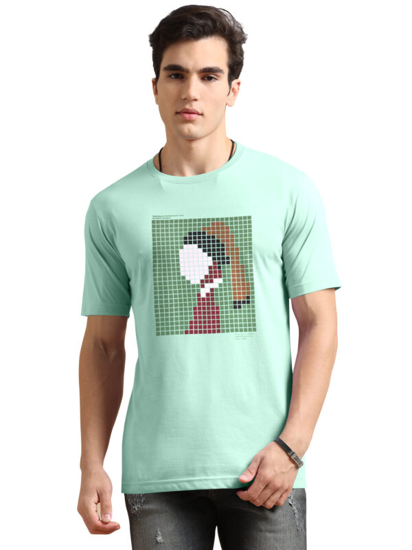 Cotton Graphic Print Men's Tshirt BL-10 - Image 10