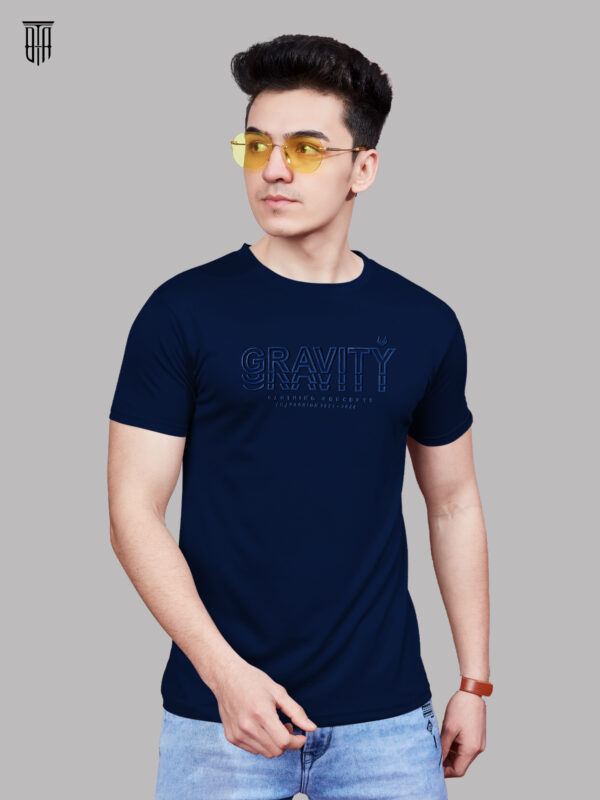 Men's Round Neck HD Print Tshirt BL-07 - Image 5