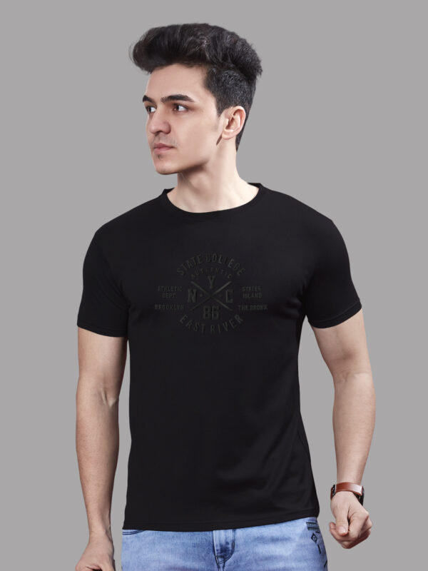 Men's Round Neck HD Print Tshirt BL-07 - Image 10