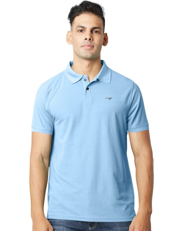 Men's Airtex Polyster Polo Tees  BL-05 - Image 2