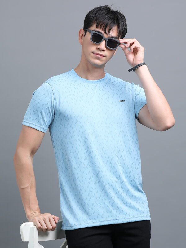 Men's Round Neck Half Sleeve Tshirt BL-22 - Image 7