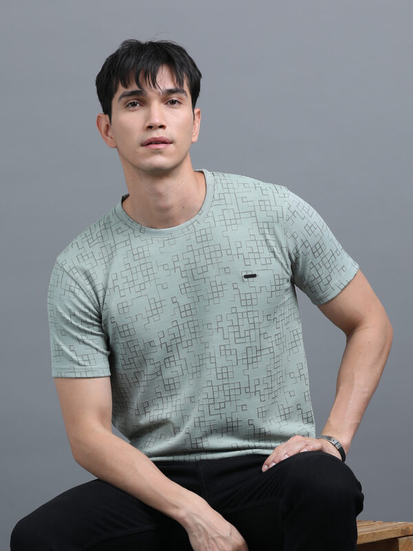 Men's Round Neck Half Sleeve Tshirt BL-22 - Image 6